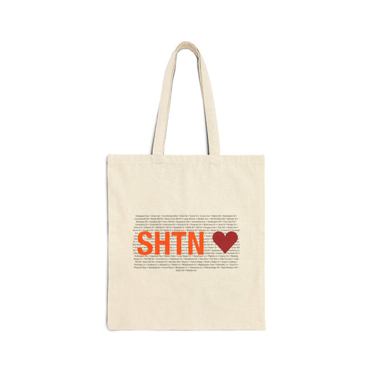 Shelton Love Cotton Canvas Tote Bag