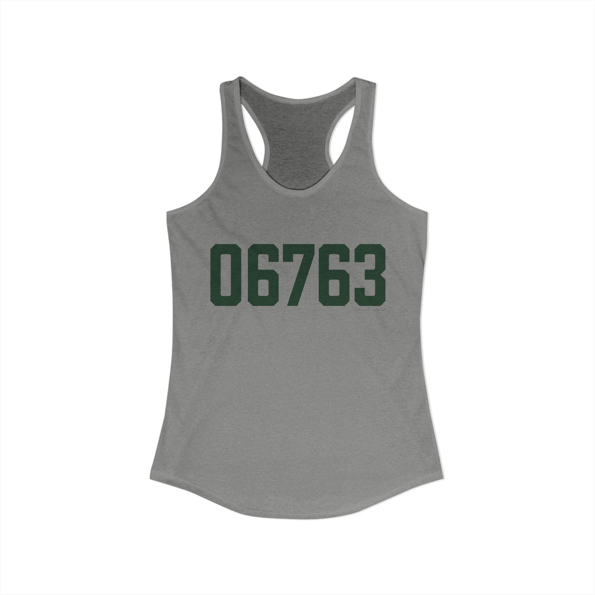 06763 Morris Connecticut Zip Code Women's Ideal Racerback Tank Top
