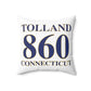 Tolland 860 Connecticut Spun Polyester Square Pillow