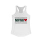 Norwalk Love Women's Ideal Racerback Tank Top