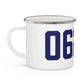 06226 Willimantic Connecticut Zip Code Enamel Camping Mug