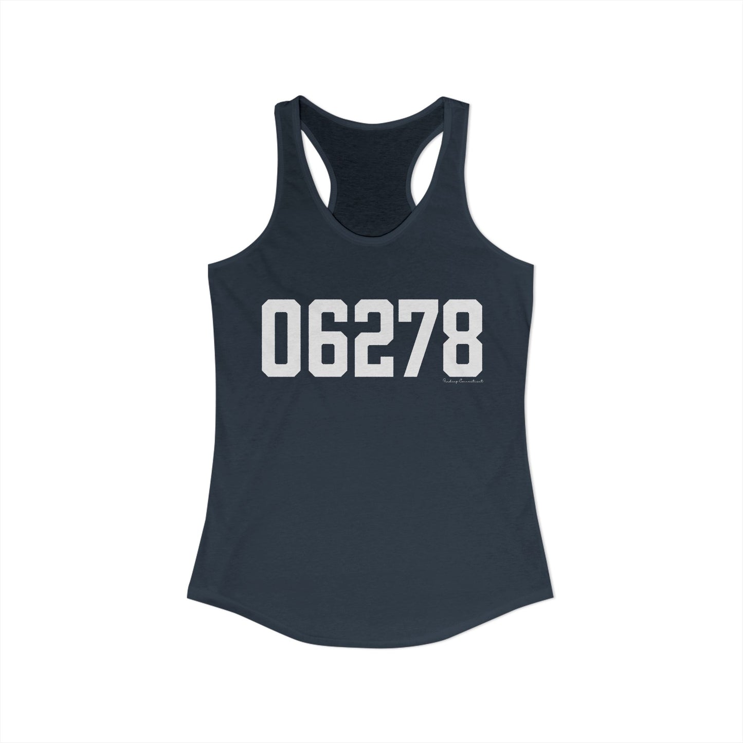 06278 Ashford CT Zip Code Women's Ideal Racerback Tank Top