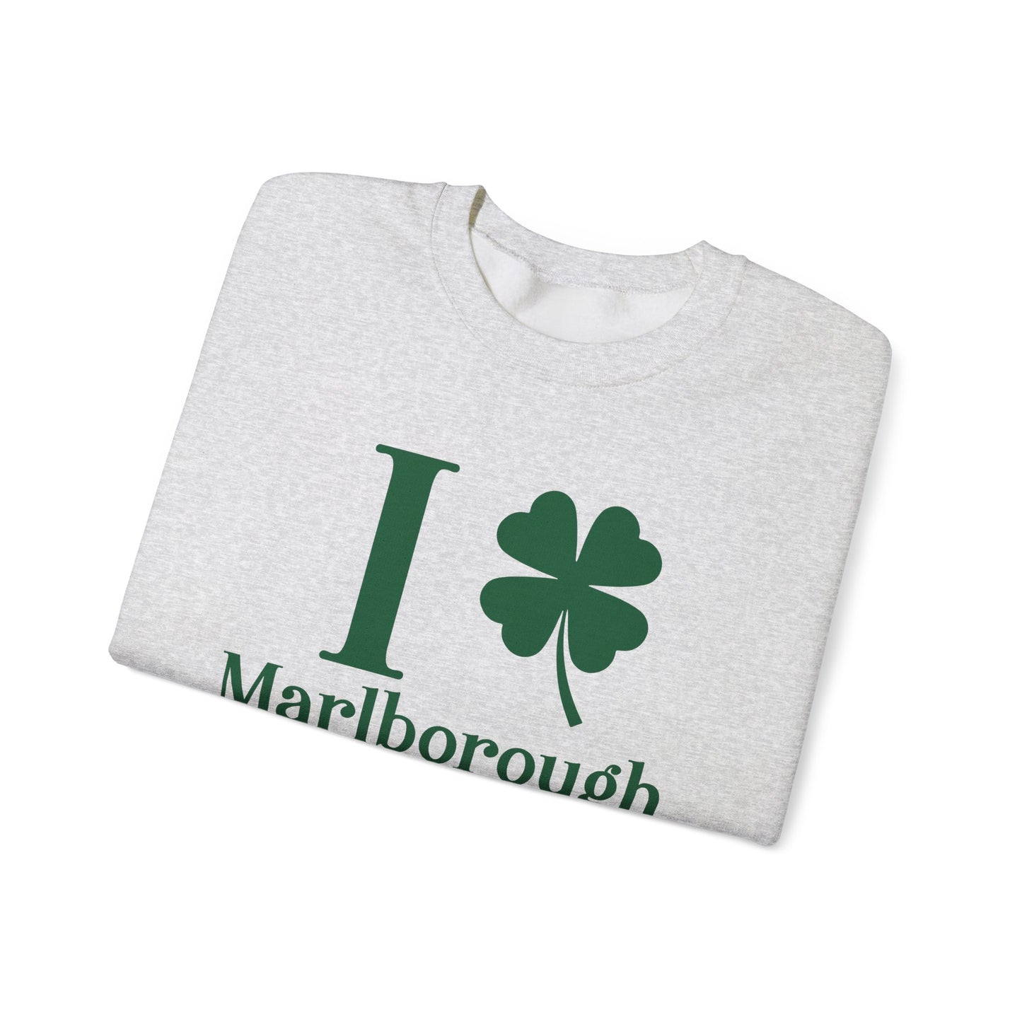 I Clover Marlborough Unisex Heavy Blend™ Crewneck Sweatshirt