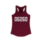 06260 Putnam CT Zip Code Women's Ideal Racerback Tank Top