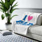 I Heart FFLD Sherpa Fleece Blanket