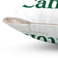 I Clover Canton Spun Polyester Square Pillow