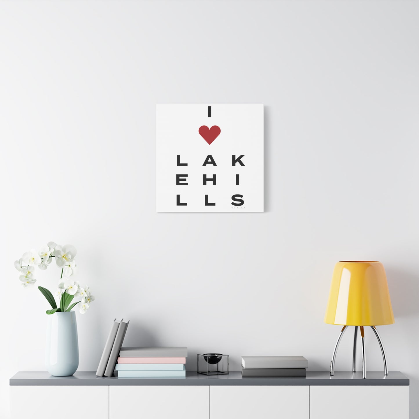 Lake Hills Vision Matte Canvas, Stretched, 1.25"