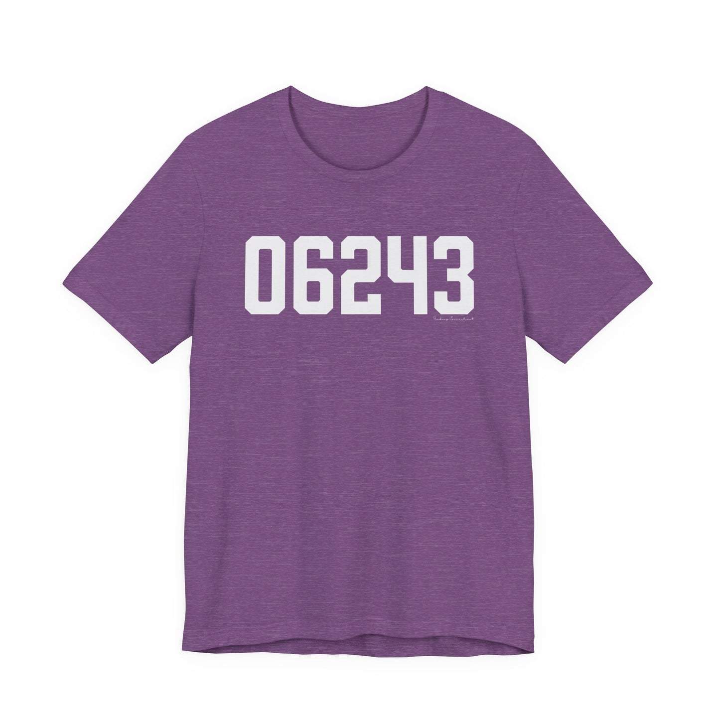 06243 Killingly  CT Zip Code Unisex Jersey Short Sleeve T-Shirt