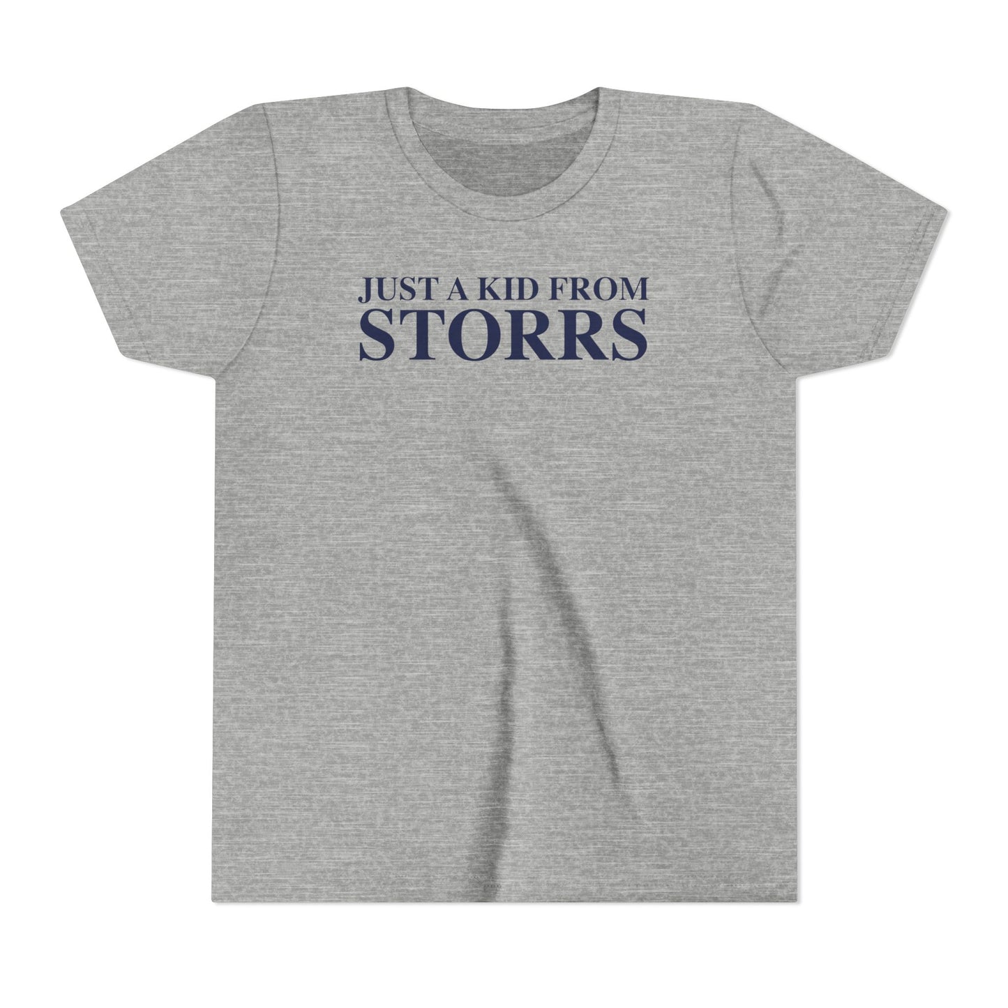 Just a kid from Storrs Youth Short Sleeve T-Shirt
