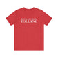 Just a kid from Tolland Unisex Jersey Short Sleeve T-Shirt
