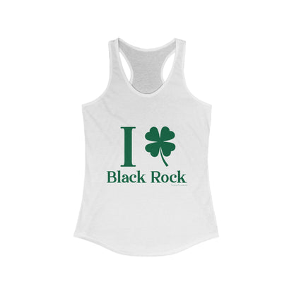 I Clover Black Rock Women's Ideal Racerback Tank