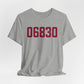 06830 - Greenwich Connecticut Zip Code Jersey Short Sleeve T-Shirt