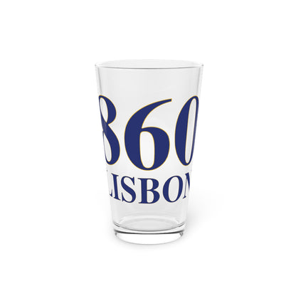 860 Lisbon Pint Glass, 16oz