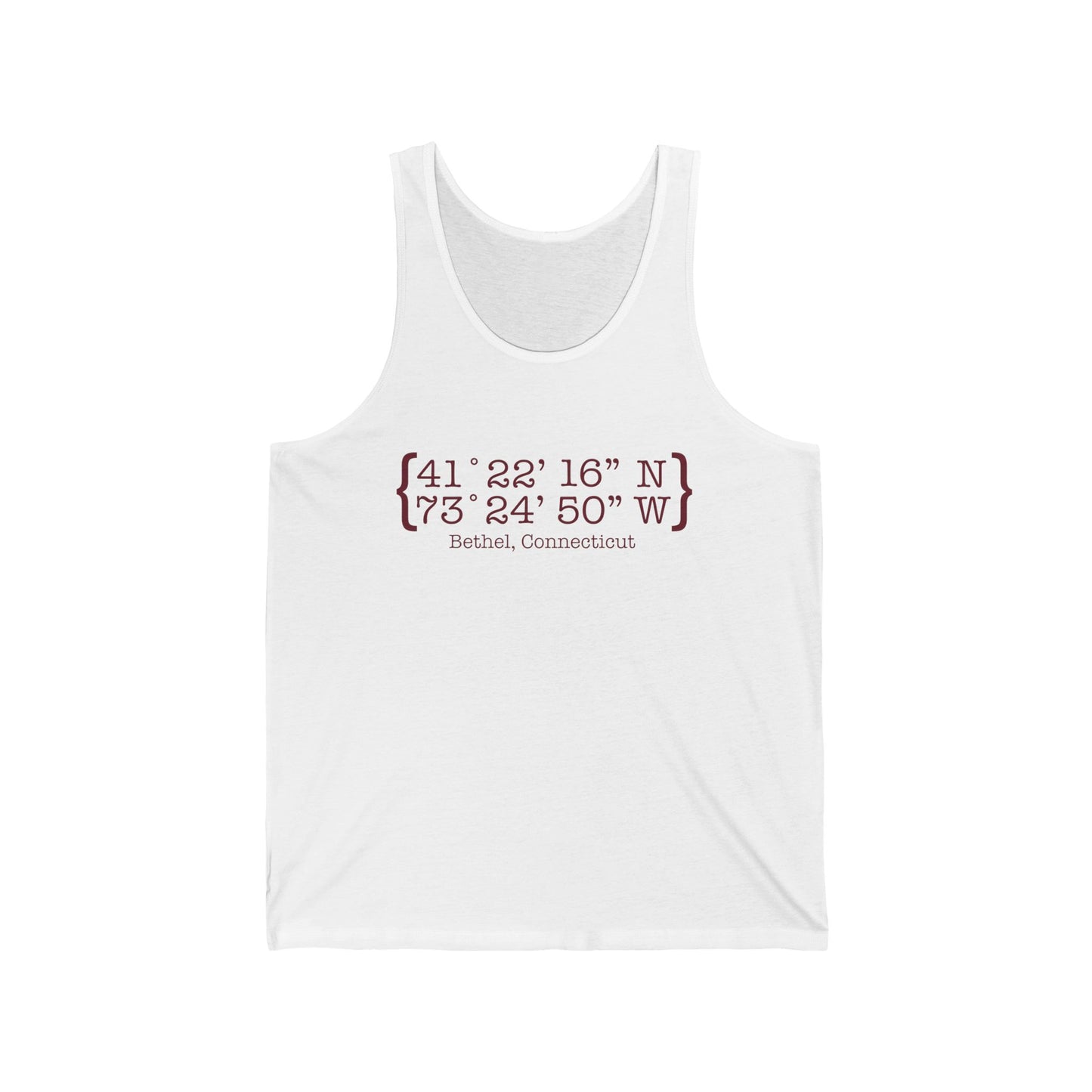 Bethel Coordinates Unisex Jersey Tank Top
