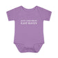 Just a kid from East Haven Infant Baby Rib Bodysuit