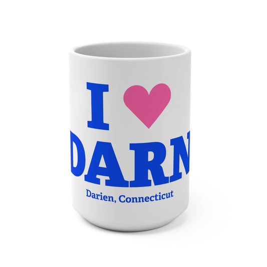 I Heart DARN Mug 15oz