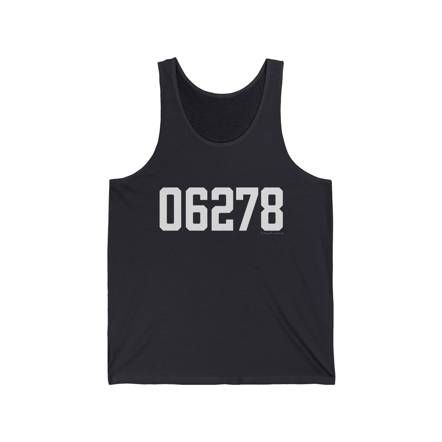06278 Ashford CT Zip Code Unisex Jersey Tank Top