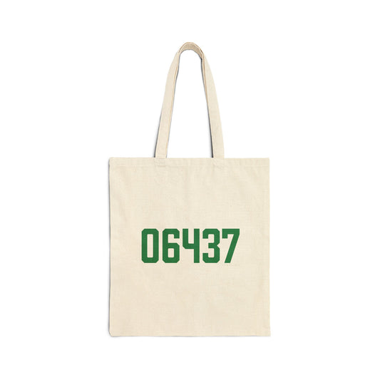 06437 Guilford Connecticut Zip Code Canvas Tote Bag