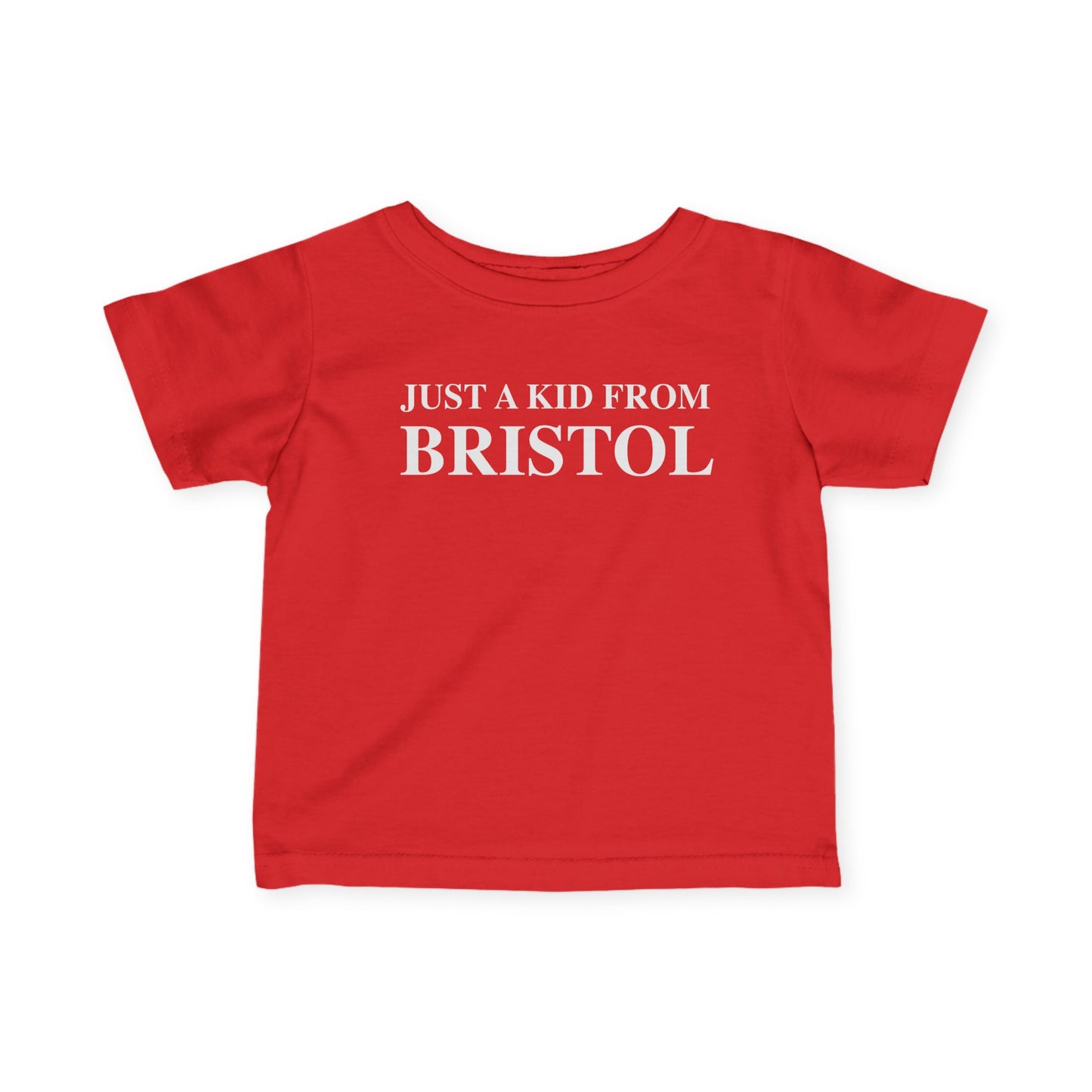 Just a kid from Bristol Infant Fine Jersey T-Shirt
