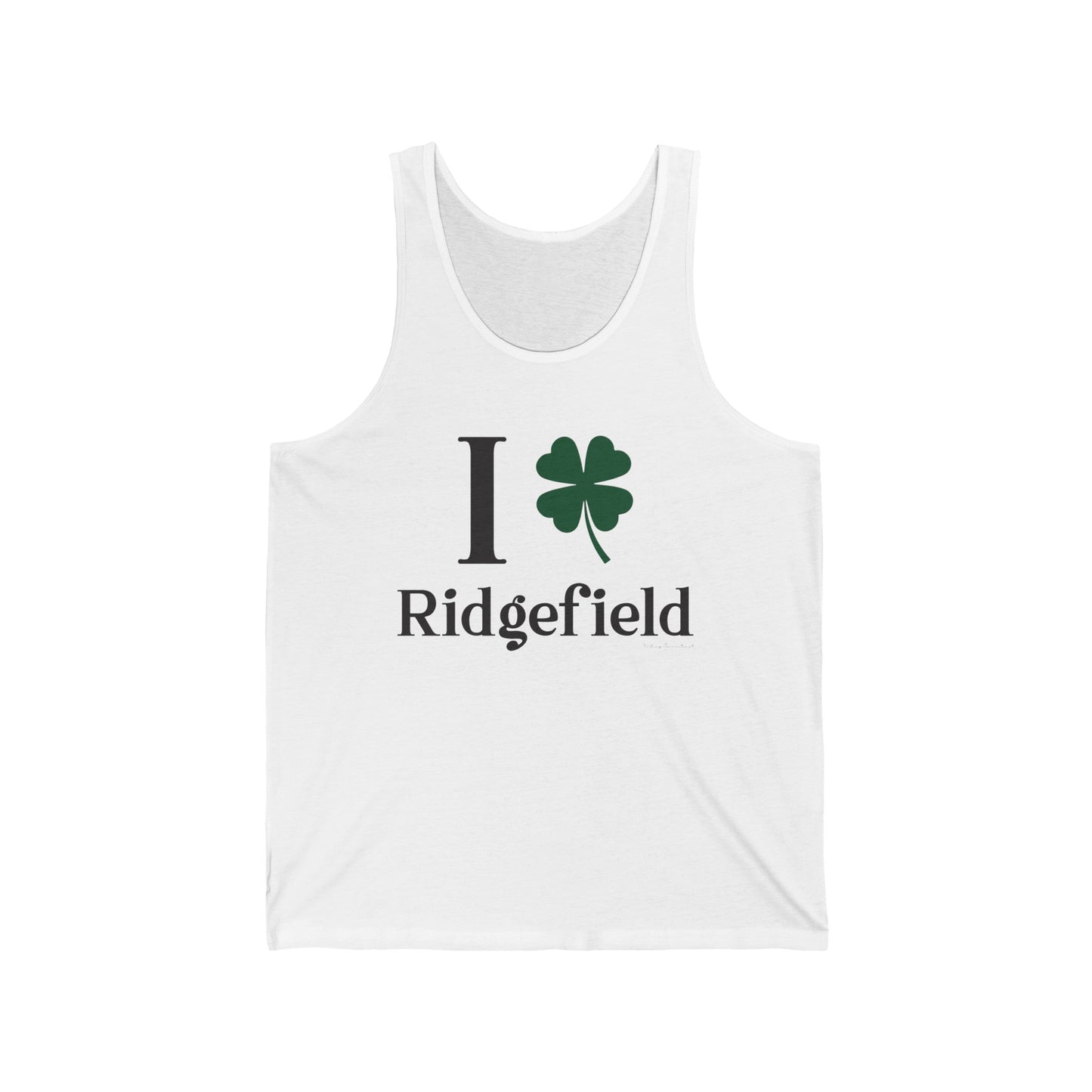 I Clover Ridgefield Unisex Jersey Tank