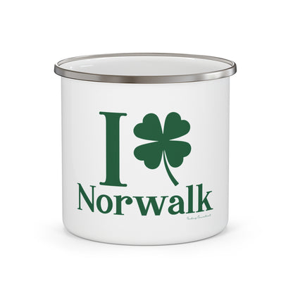 I Clover Norwalk Enamel Camping Mug