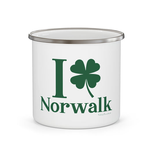I Clover Norwalk Enamel Camping Mug