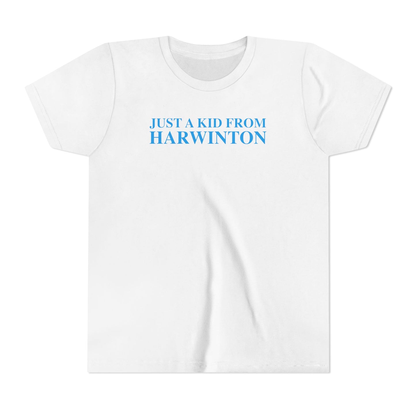 Just a kid from Harwinton Youth Short Sleeve T-Shirt