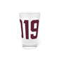 06019 Canton Connecticut Zip Code Pint Glass, 16oz