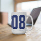 06608 Bridgeport Connecticut Zip Code Mug 15oz