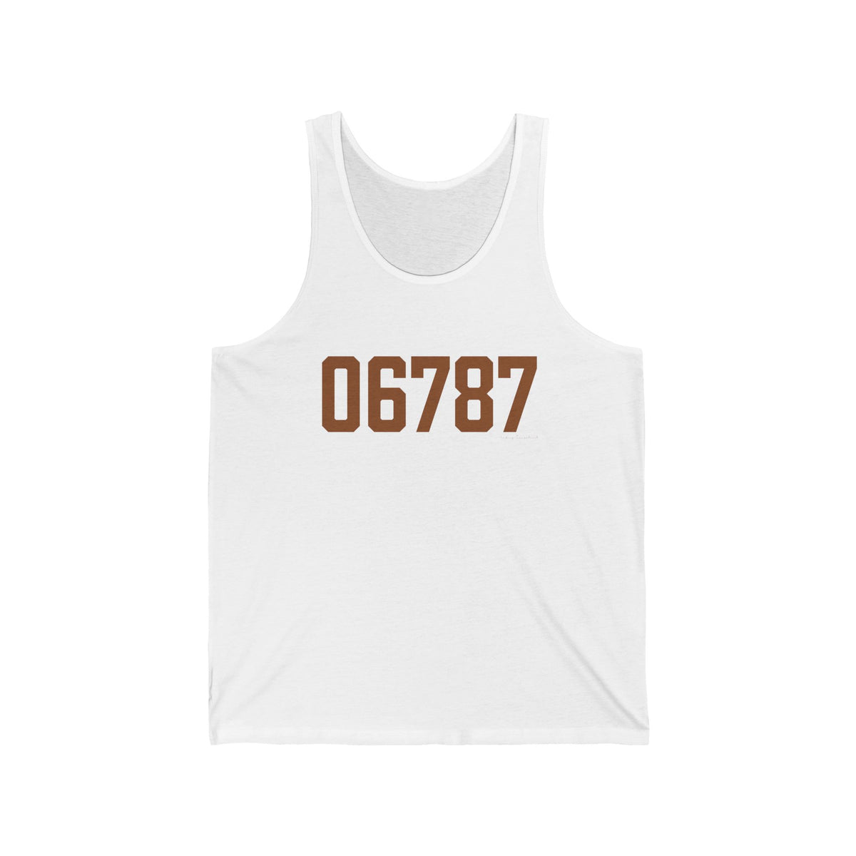 06787 Thomaston Connecticut Zip Code Unisex Jersey Tank Top