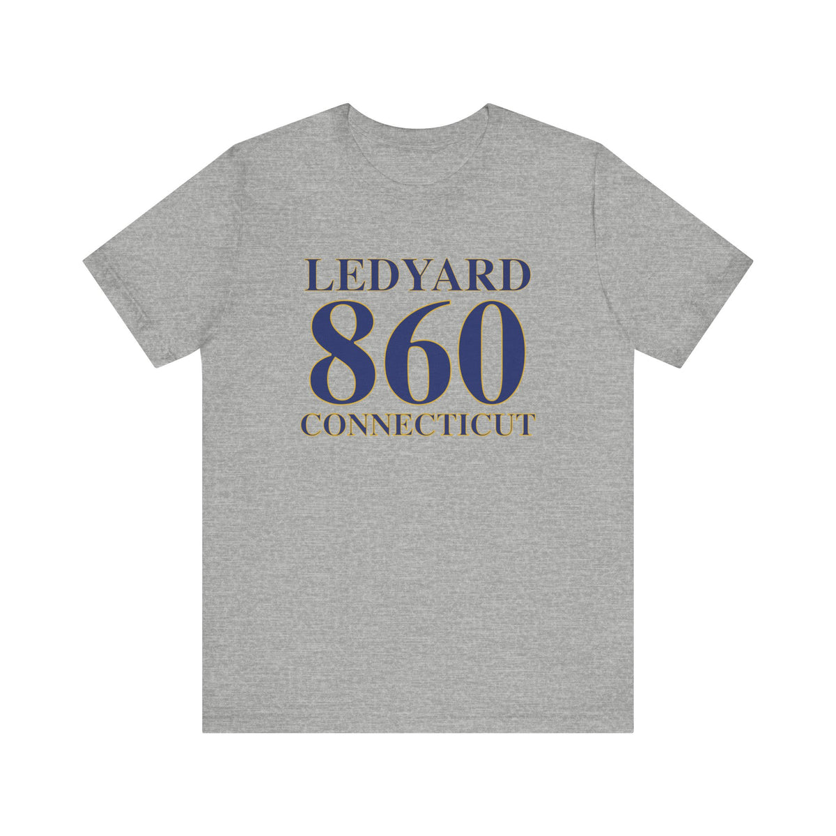 Ledyard 860 Connecticut Unisex Jersey Short Sleeve T-Shirt
