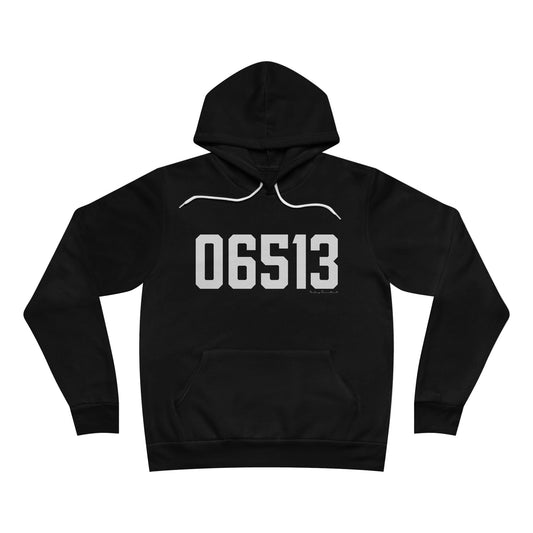 06513 - East Haven CT  Zip Code - Unisex Sponge Fleece Pullover Hoodie