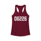 06226 Willimantic CT Zip Code Women's Ideal Racerback Tank Top
