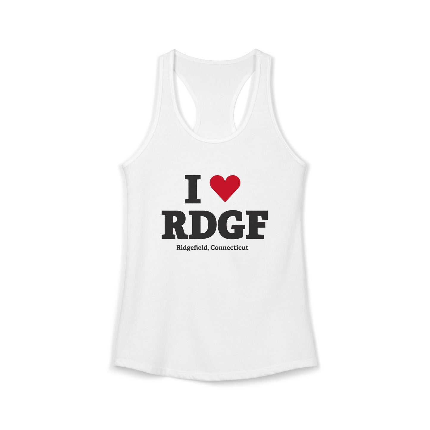 I Heart RDGF Women's Ideal Racerback Tank Top