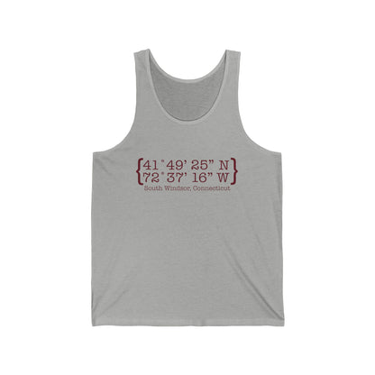 South Windsor Coordiantes Unisex Jersey Tank Top