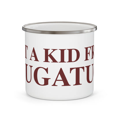 Just a kid from Naugatuck Enamel Camping Mug
