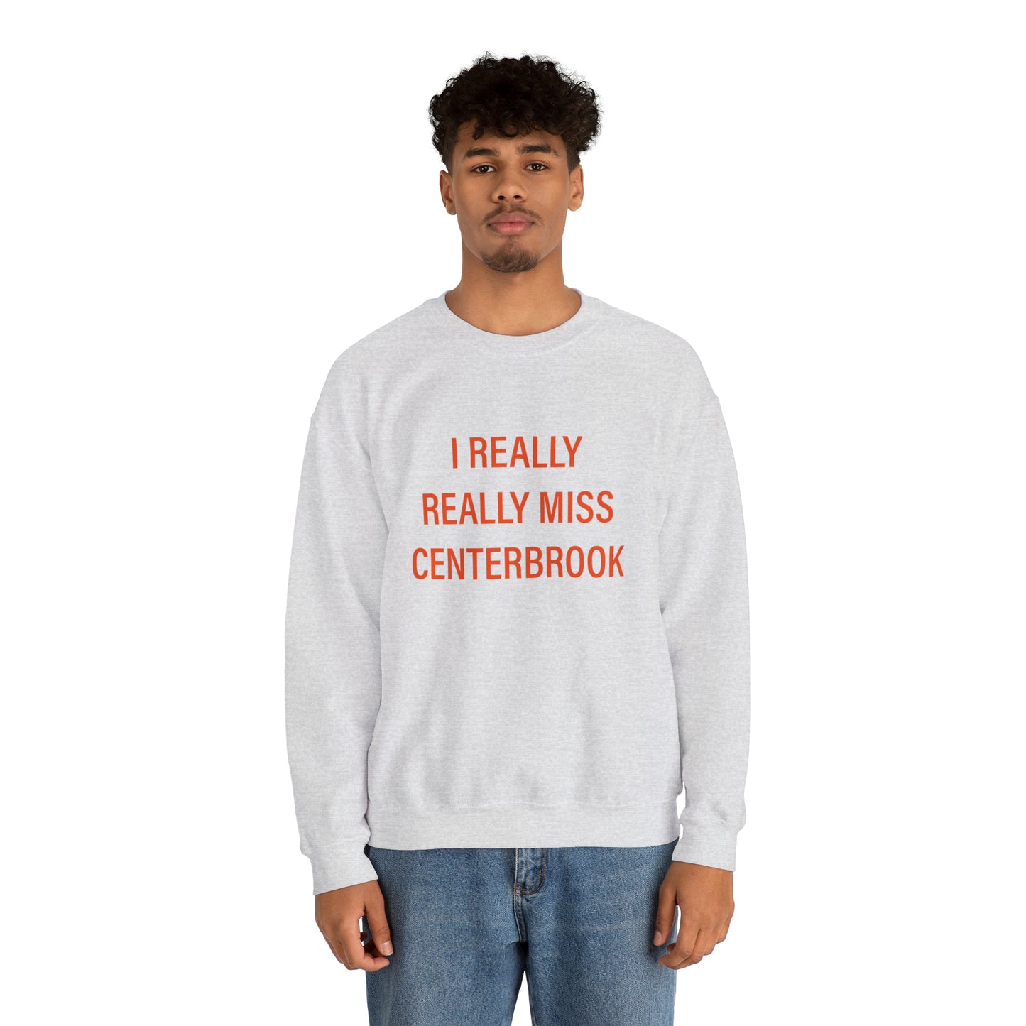 I Really Really Miss Centerbrook Unisex Heavy Blend™ Crewneck Sweatshirt (orange)