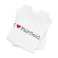 I Heart Fairfield. Unisex Jersey Short Sleeve T-Shirt