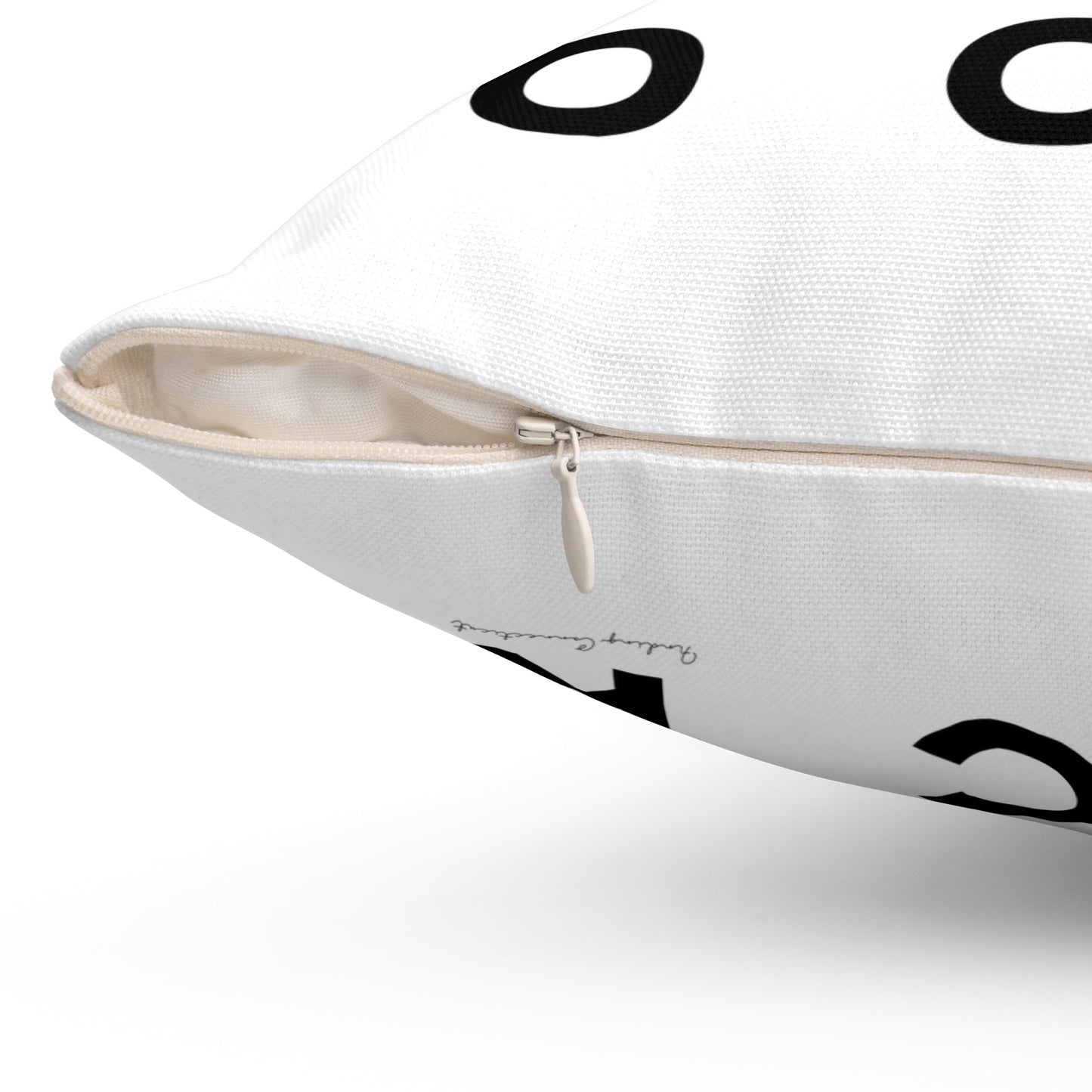 Black Rock Vision Spun Polyester Square Pillow