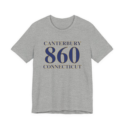 Canterbury 860 Connecticut Unisex Jersey Short Sleeve T-Shirt
