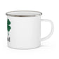 I Clover Suffield Enamel Camping Mug