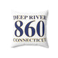 Deep River 860 Connecticut Spun Polyester Square Pillow