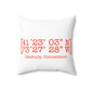 Danbury Coordinates  Spun Polyester Square Pillow