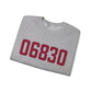 06830 - Greenwich Connecticut Zip Code Unisex Heavy Blend™ Crewneck Sweatshirt