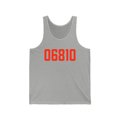 06810 Danbury Connecticut Zip Code Unisex Jersey Tank Top