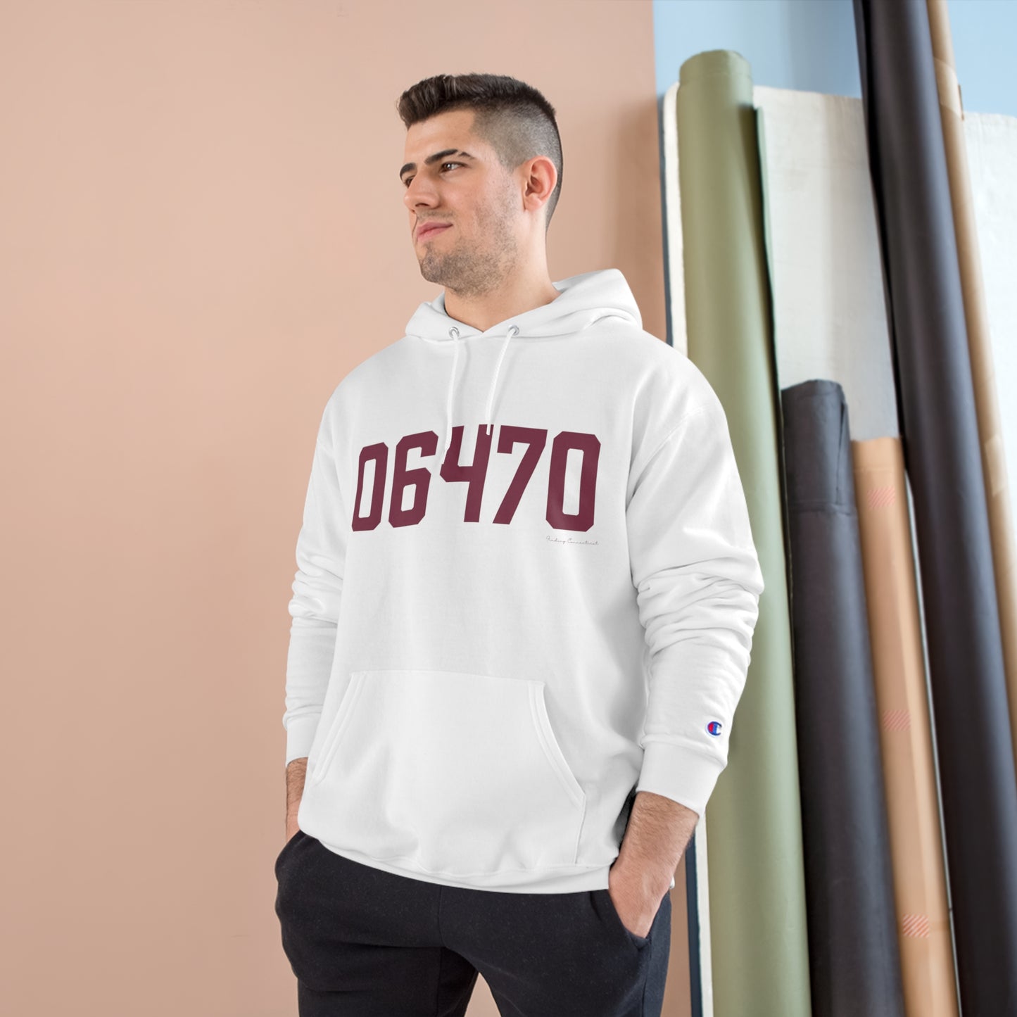 06470 - Newtown CT Zip Code Champion Hoodie