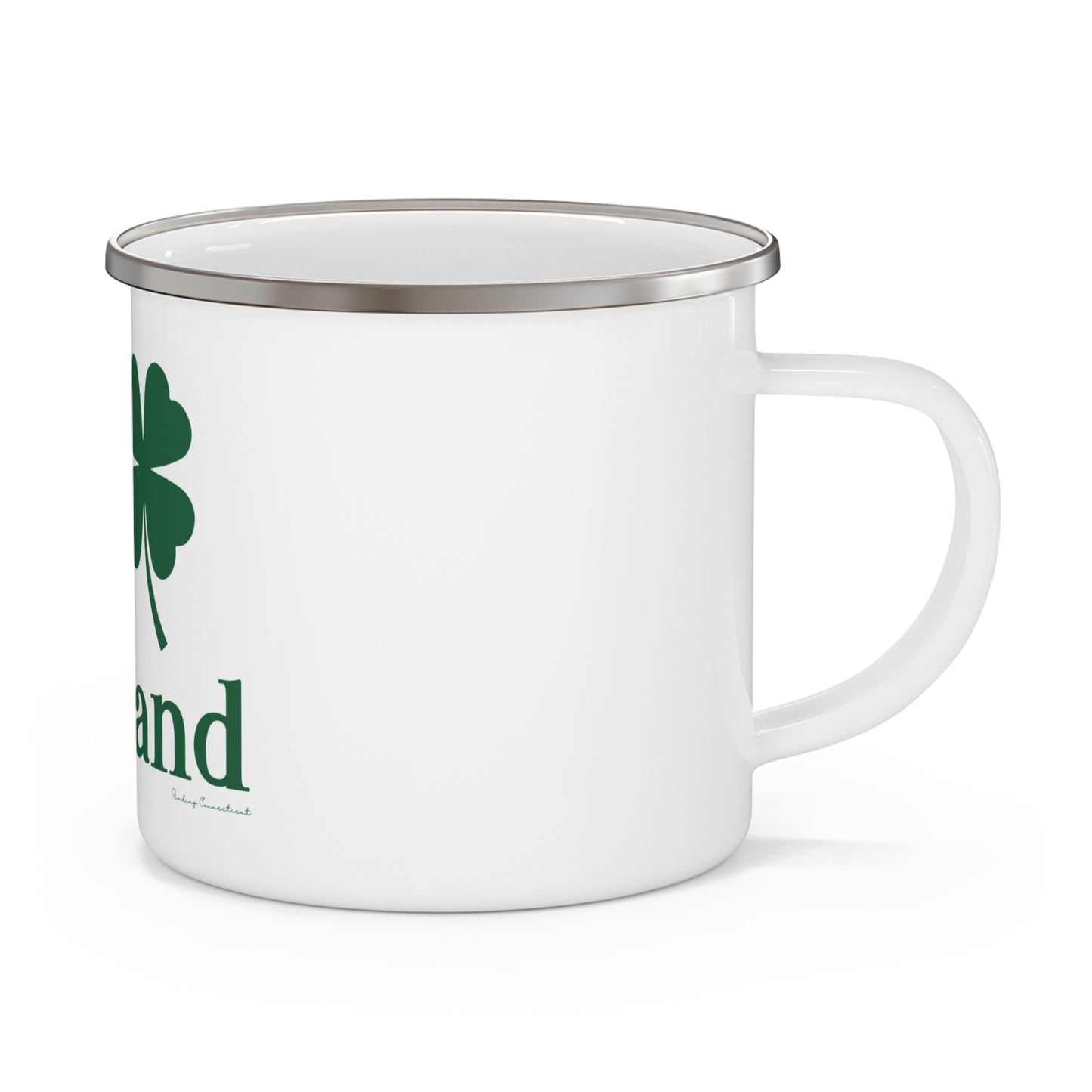 I Clover Portland Enamel Camping Mug
