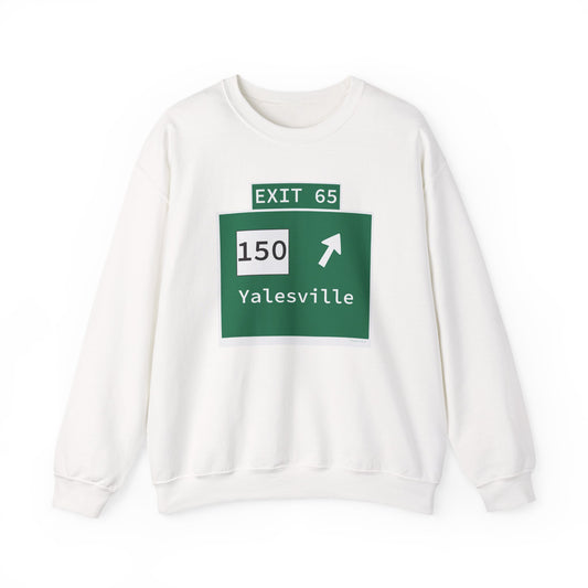 Vintage WCP Exit 65 Sign Unisex Heavy Blend™ Crewneck Sweatshirt