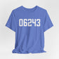 06243 Killingly  CT Zip Code Unisex Jersey Short Sleeve T-Shirt