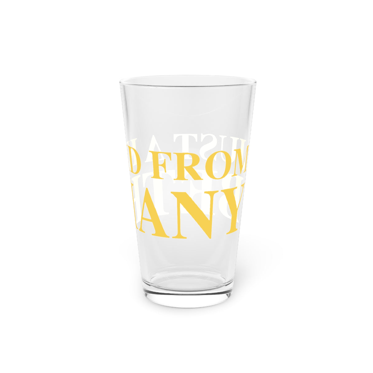 Just a kid from Bethany Pint Glass, 16oz